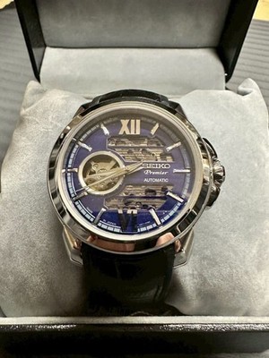 SEIKO  Premier Automatic Watch Open Heart ssa399j1 86-F40 NEW