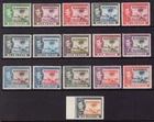 Gambia 1938-46 Complete set SG 150-161 Mnh.