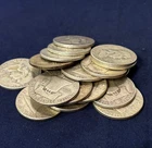 Franklin Silver Half Dollar Roll 90% Silver