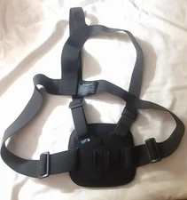 GOPRO OEM Chest Mount Harness Adjustable Strap Holder Action Camera *cracked