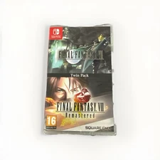 Final Fantasy VII and VIII Twin Pack Remastered Nintendo Switch Brand New!