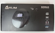 KLIM Nomad with Headset - New Version - Portable CD Player- New/Factory Sealed