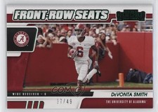 2021 Panini Contenders Draft Picks Front Row Seats Green 37/49 DeVonta Smith g0i