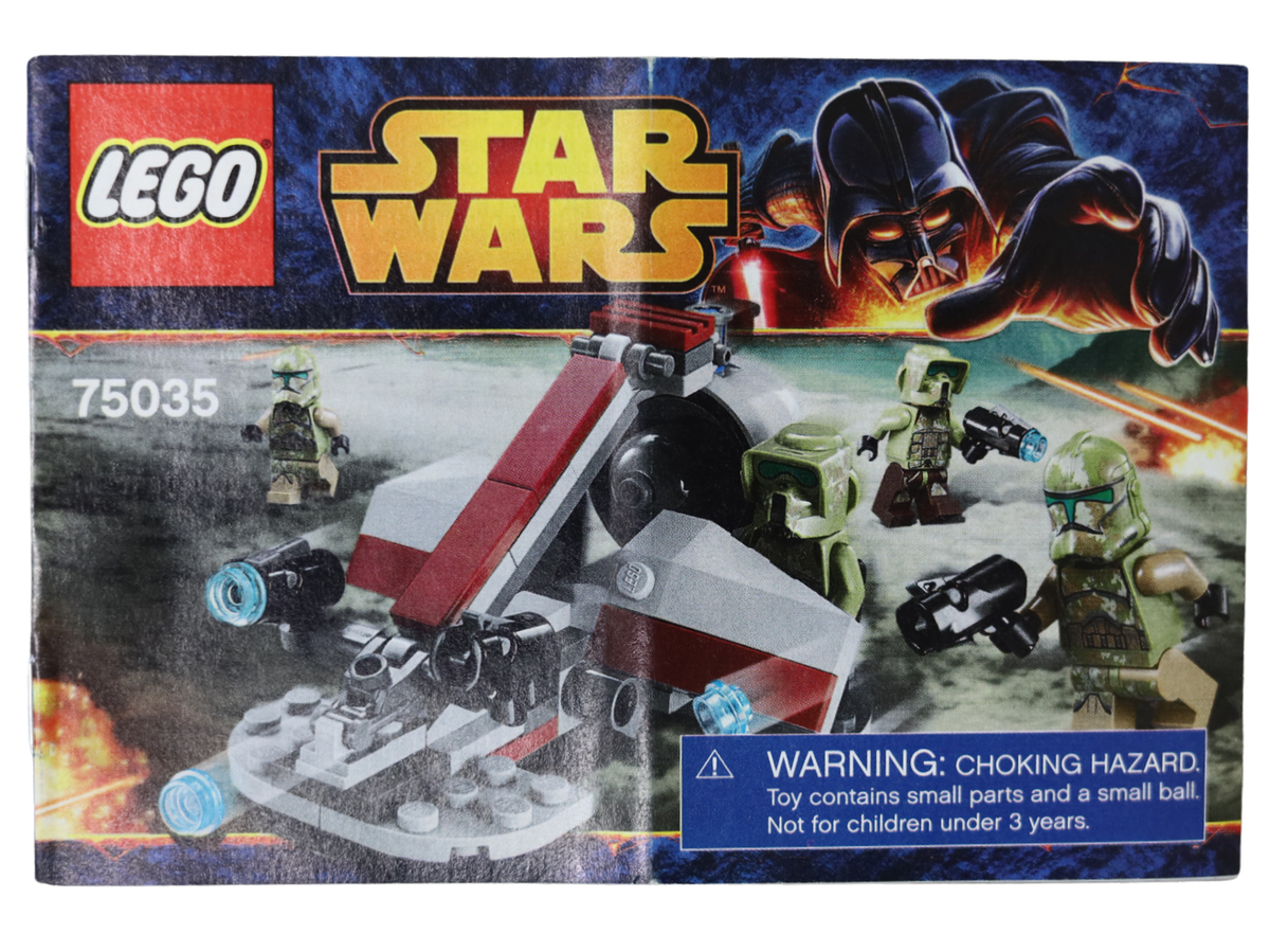 LEGO Star Wars 75035 Kashyyyk Troopers Instruction Manual ONLY | eBay