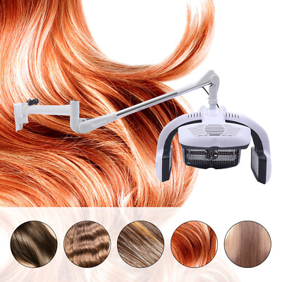 Pro Wall Mounted Infrared Stand Hair Dryer Color Processor Salon 1250W 110V