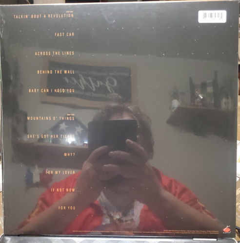 TRACY CHAPMAN Self Titled NEW DEEP RED VINYL W/HYPE STICKER - Picture 3 of 3