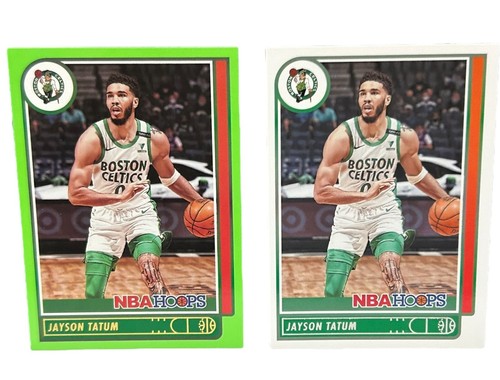 #197 CELTICS Green Parallel & Base NBA Hoops 2021-22 Panini Basketball Bulk Lot