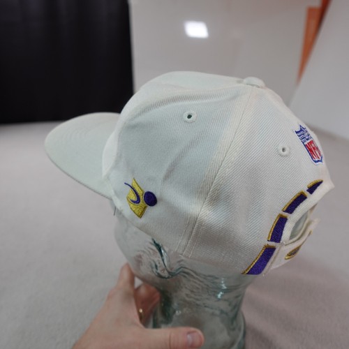 Vintage Baltimore Ravens Sports Specialties Hat Snapback White Plain Logo Cap - Picture 8 of 20