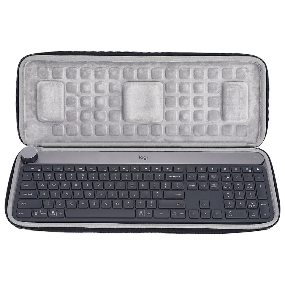 For Logitech Craft Travel Wireless Keyboard Storage Bag Carrying Folio Case New - Image 2 of 4