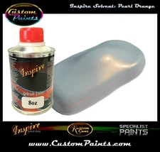 INSPIRE AIRBRUSH PEARL ORANGE 8oz (SOLVENT), CUSTOM PAINT, HOK, ARTIST, HOTROD 