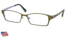 PRODESIGN DENMARK 1389 c.9621 Green EYEGLASSES 49-15-125 Japan LENSES MISSING 