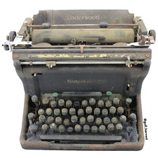 Vintage 1947 Underwood Standard SS Typewriter - FOR PARTS/REPAIR READ 11-6140661 thumbnail