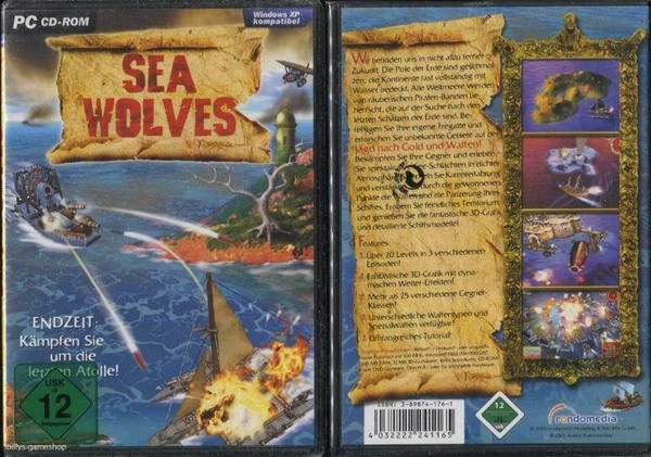 Sea Wolves !! Endzeit-Action FüR Pc !! Neuware !!-image