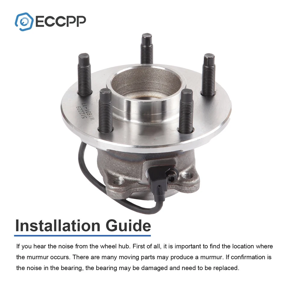 2P Wheel Hub Bearing Rear For Chevy Equinox 2005-2006 Saturn Vue 2002-2007 w/ABS - Image 4 of 4