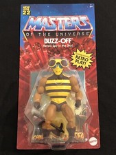 MASTERS OF THE UNIVERSE ORIGINS BUZZ-OFF MOC MOTU WAVE 7 HE-MAN