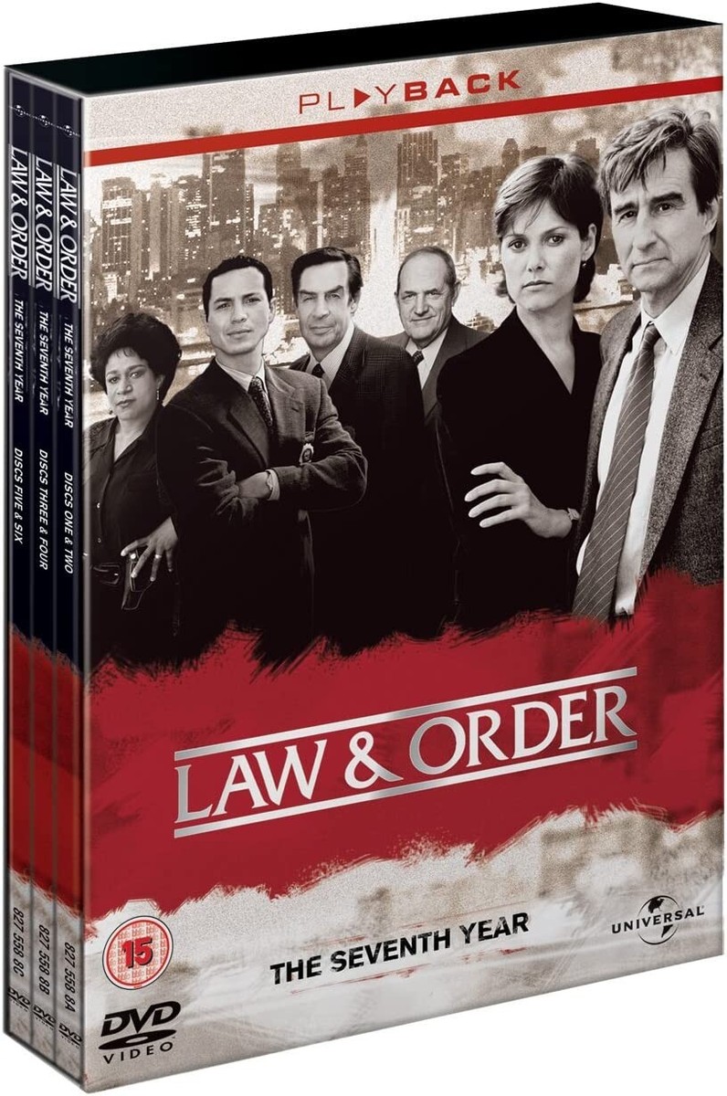 Law And Order - Series 7 - Complete (DVD, 2010) for sale online