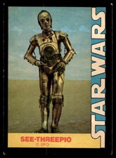 1977 Wonder Bread Star Wars #7 See-Threepio / C-3PO   VG-VGEX (MK)