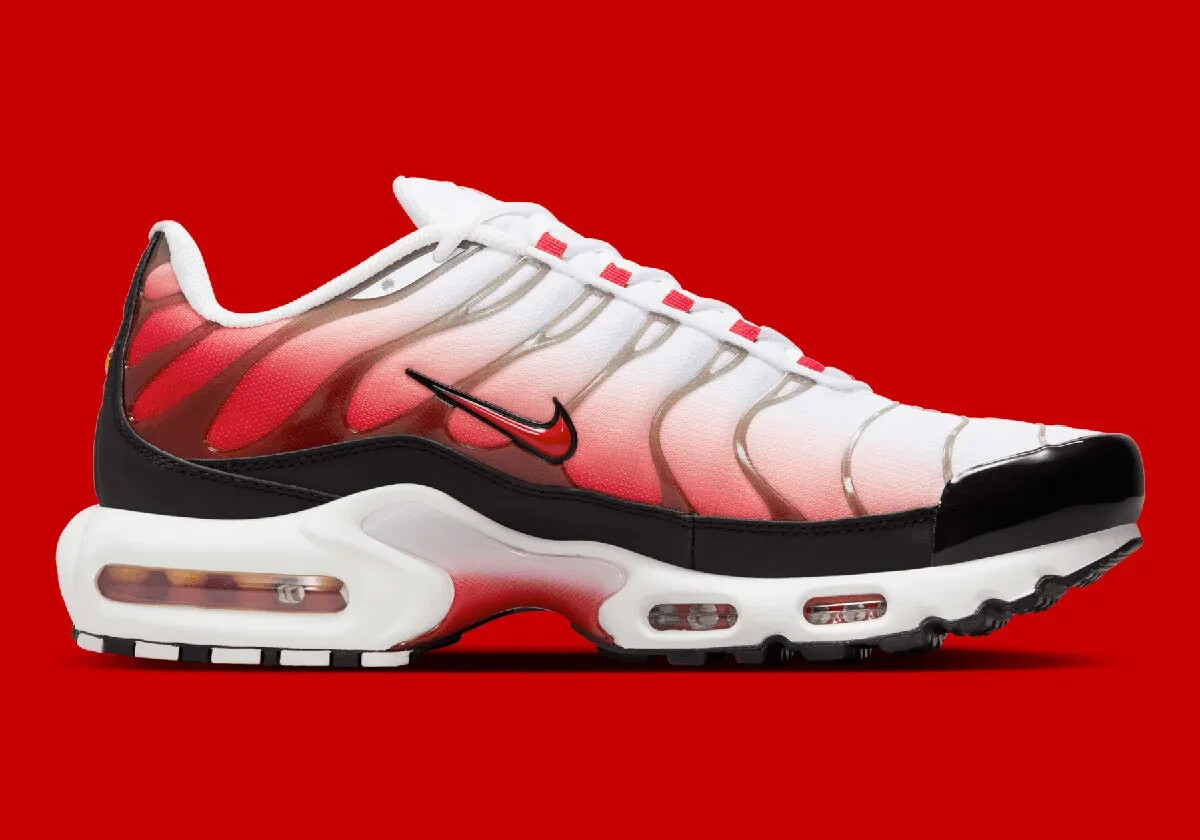 Nike Air Max Plus TN University Red/White/Black UK6/US6.5/EU39