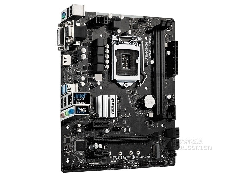 ASROCK　H310M-HDV/M.2　LGA1151 Used - Very Good: ASRock H310M-HDV/M.2 LGA 1151 (300 Series