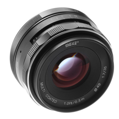 Meike 35mm F1.7 Large Aperture Manual Focus MF Prime Lens F Sony NEX A5000