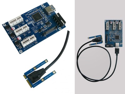 Riser Konverter Minipcie Für Pcie 3 Anschlüsse - Mpcie 2.0 1x