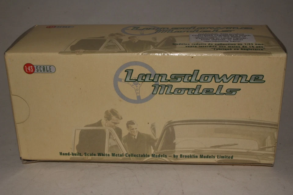 Lansdowne Models 1937 Jensen 3.5 Litre S Type Sedan with Original Box 1/43 Scale - Image 4 of 4