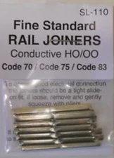 Peco SL-110 HO Code 837570 Conductive Rail Joiner 24 Pack