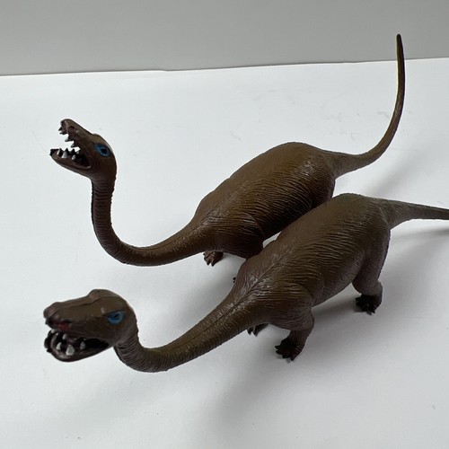 Vintage Lot of 7 ~ AAA Toy Dinosaurs ~ Godzilla Vinyl Plastic Hong Kong Figures - Picture 12 of 24