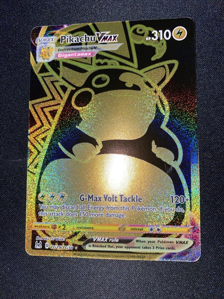 Pikachu VMAX TG29/TG30 Pokémon Lost Origin Trainer Gallery Pikachu VMAX TG29/TG30 Pokémon Lost Origin Trainer Gallery