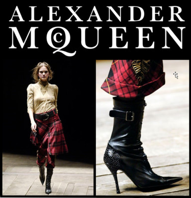 Alexander McQueen 'Widows of Culloden' A/W 2006 Runway Tartan