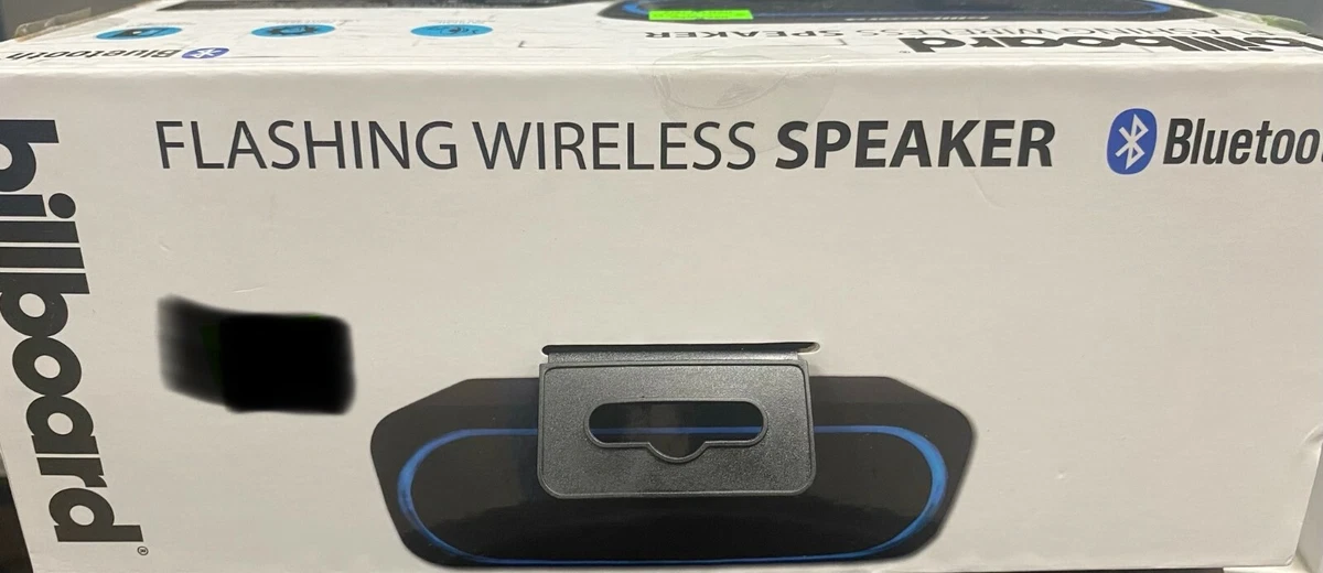 Billboard flashing wireless best sale speaker