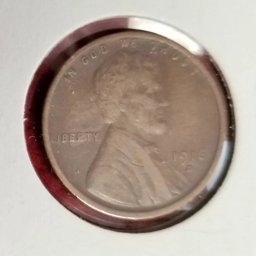 1916-D Lincoln Copper Wheat Cent *Fine-VF CONDITION*  ~FREE SHIPPING~
