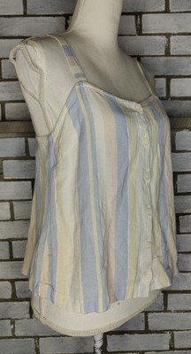 NWT Thread & Supply Women's Mulicolored Striped Sleeveless Tank Size Small