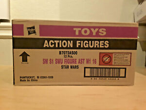 STAR WARS RETRO COLLECTION SEALED CASE WAVE 1 COMPLETE SET OF 6 UNOPENED HASBRO