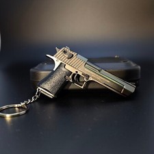1:3 Desert Eagle Metal Llavero Pistola Modelo Llavero Pistola Llavero Para Hombres