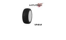 VP812GM2RY VP-Pro Frontier 1/8 Buggy Tires Glued On White Wheels
