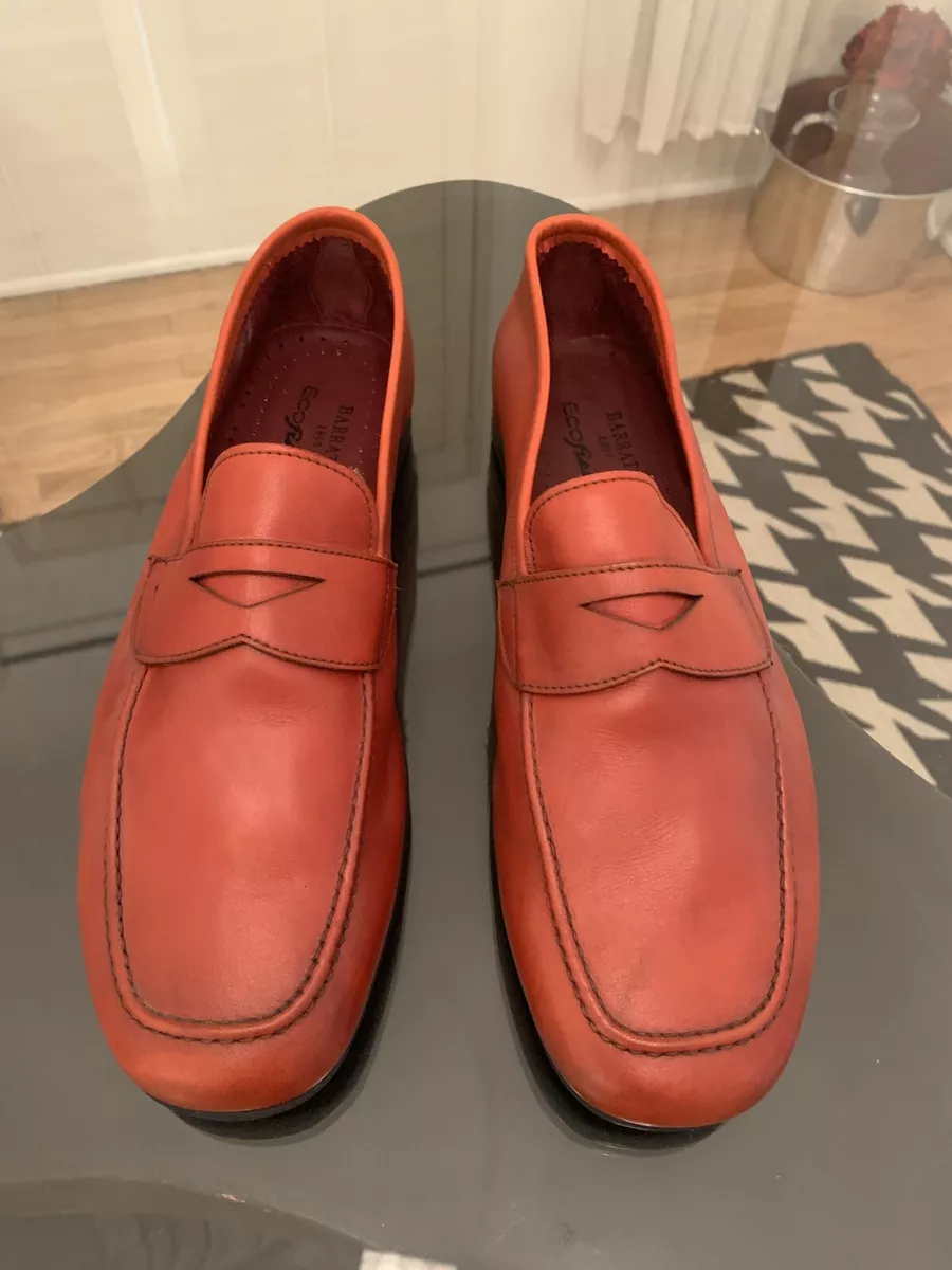 Barrats 1890 Mens Loafers Leather New Size 10 Made In Spain