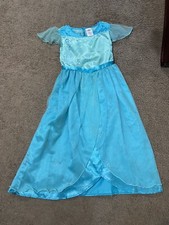 Disney Store Dress Up The Little Mermaid Princess Ariel Satin Nightgown Girl 5/6