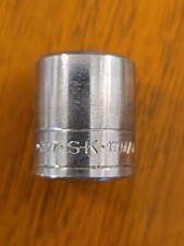 S-K Tools 17mm 6 Point 3/8โ Drive Socket 317, Made In USA. R6