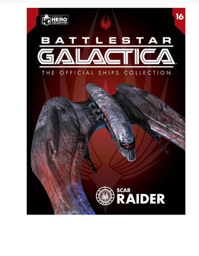 BATTLESTAR GALACTICA COLLECTION EDITION 16 - SCAR RAIDER - Picture 3 of 3