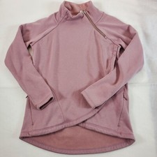 Athleta Woman's Cozy Karma Asym Pullover Sweatshirt Size Small Purple