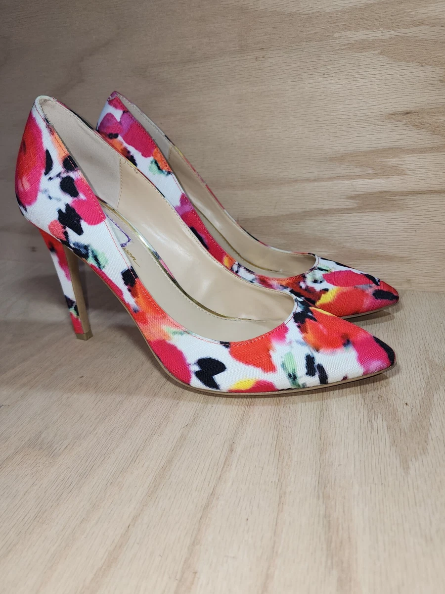 Jessica simpson floral pumps sale