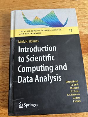Texts in Computational Science and Engineering Ser.: Introduction to ...