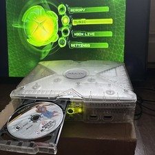 Microsoft Xbox Original Crystal Edition Conso...