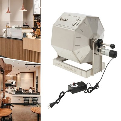 14.5L Stainless Steel Coffee Bean Roaster Automatic With Speed Controller