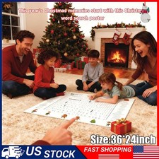Jumbo Christmas Word Search Poster   Giant Wall Game, Poster-Size Word Search US