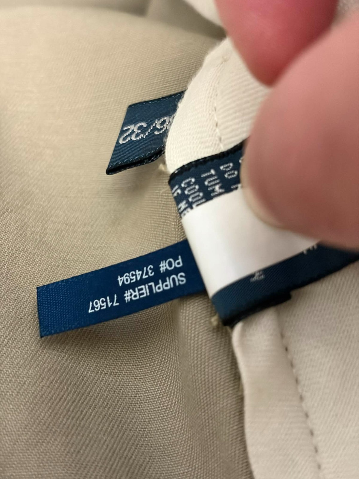 Polo Ralph Lauren Pants Mens 36x32 Beige Chinos Classic Pleated Fit Vintage thumbnail 20