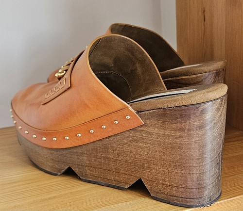 Stella McCartney wedges, wooden (Clogs ) UK 6.5 - Picture 5 of 13