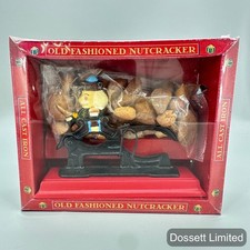Houston Foods Old Fashioned Nutcracker Cast Iron Black Metal 3551 Boxed