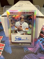 Panini 2025 Donruss Optic Signature Series Holo Auto Joe Theismann SS-JT
